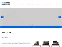 Tablet Screenshot of mare.com.tr